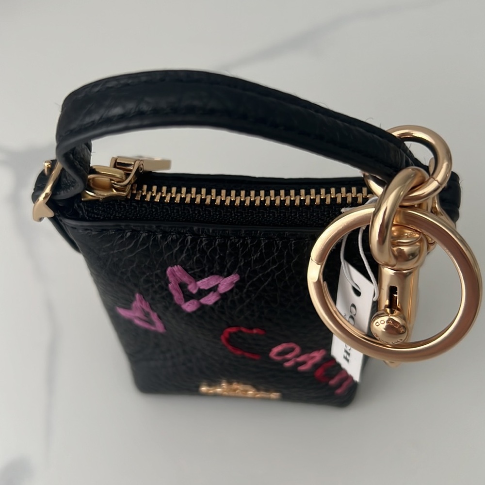 COACH 👛 MINI  BAG CHARM - Picture 12 of 13